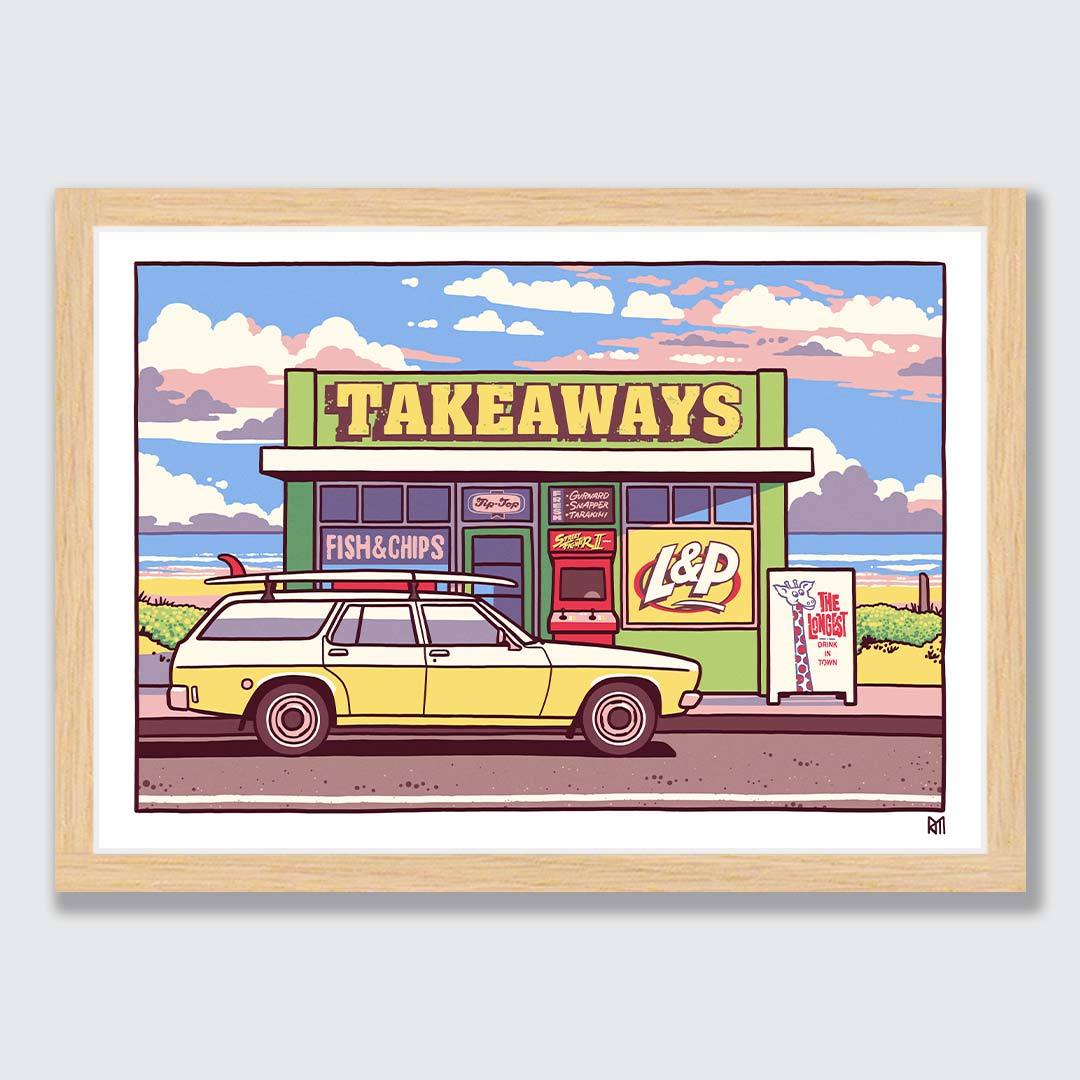 Too Much Heaven Art Print by Ross Murray