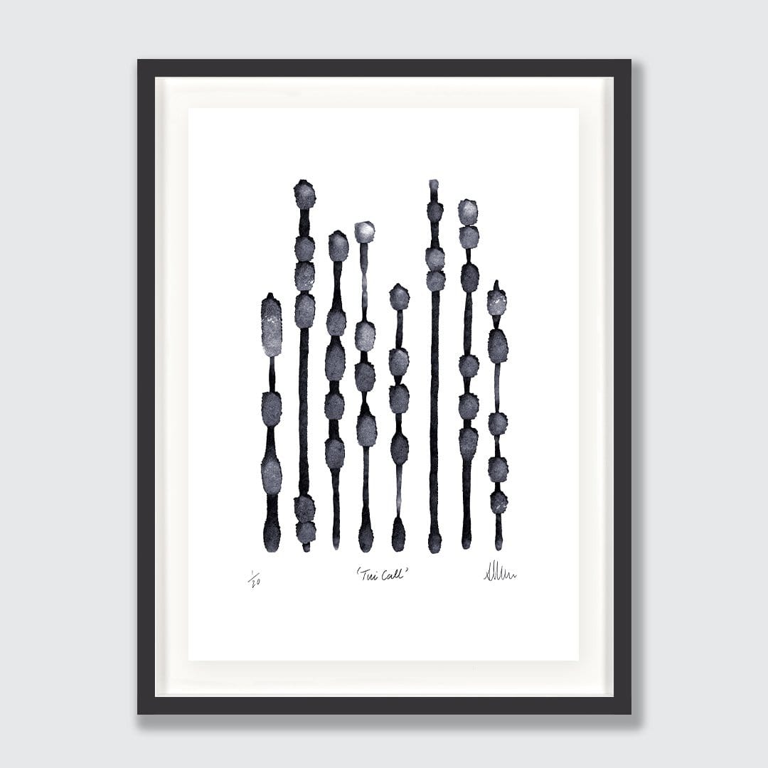 Tui Call Limited Edition Art Print by Sarah Parkinson