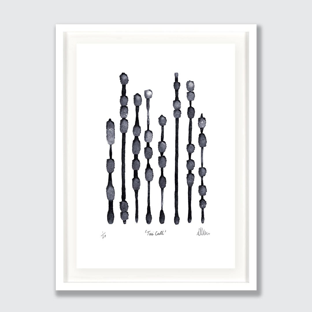 Tui Call Limited Edition Art Print by Sarah Parkinson