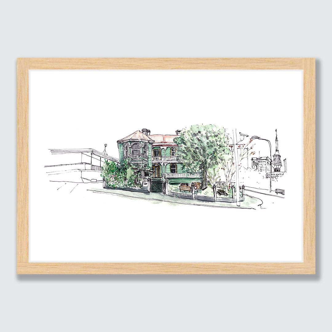 Villa Grafton Art Print by Laura Feller