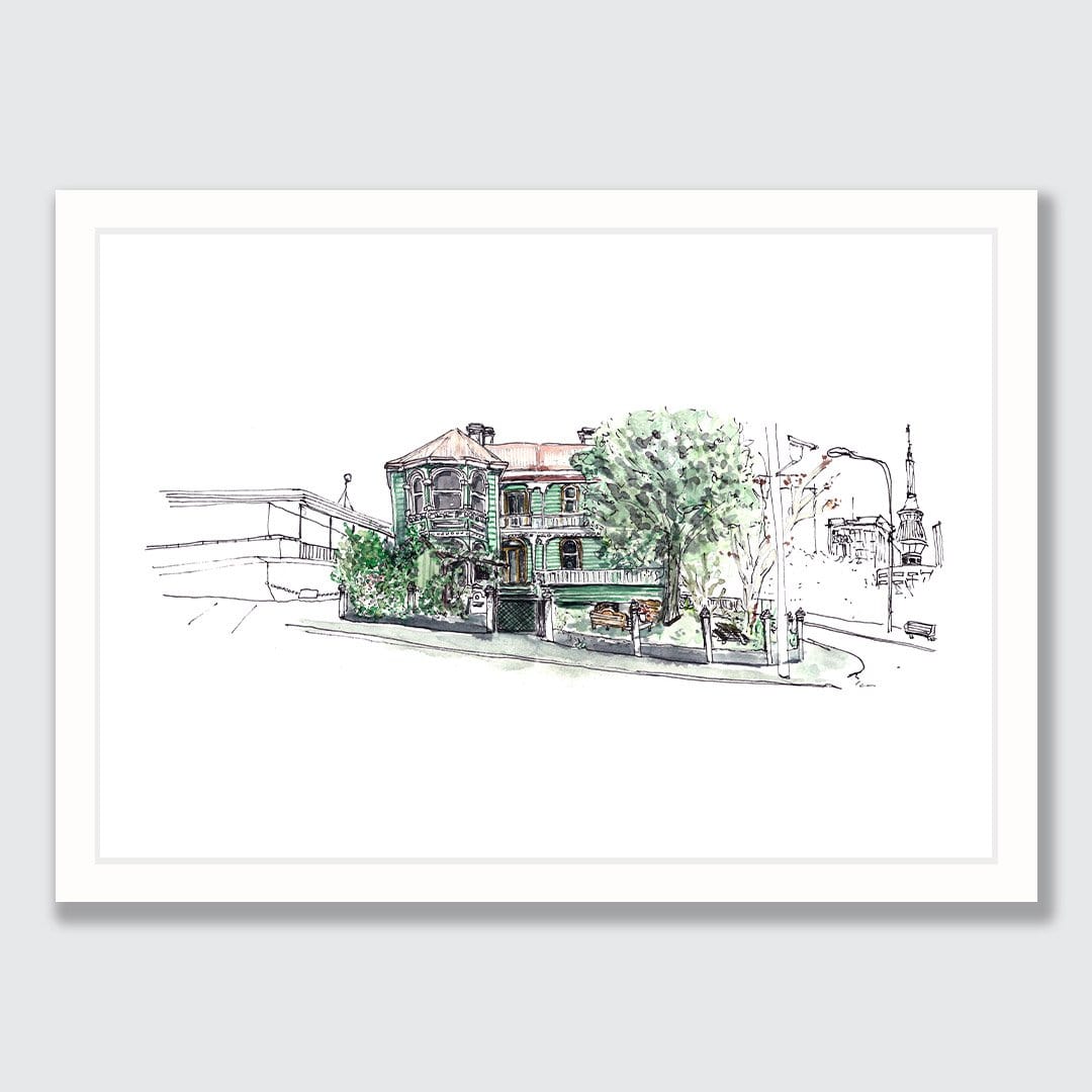 Villa Grafton Art Print by Laura Feller