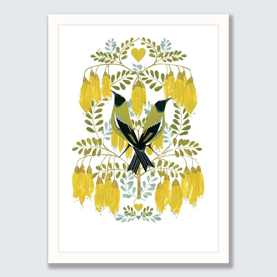 Waiata Aroha Art Print by Holly Roach