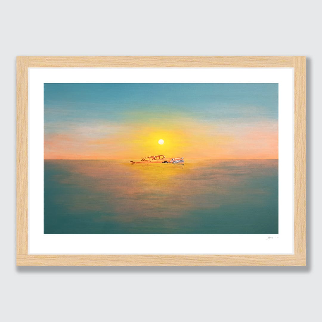 You Can't Park There Art Print by Grace Popplewell