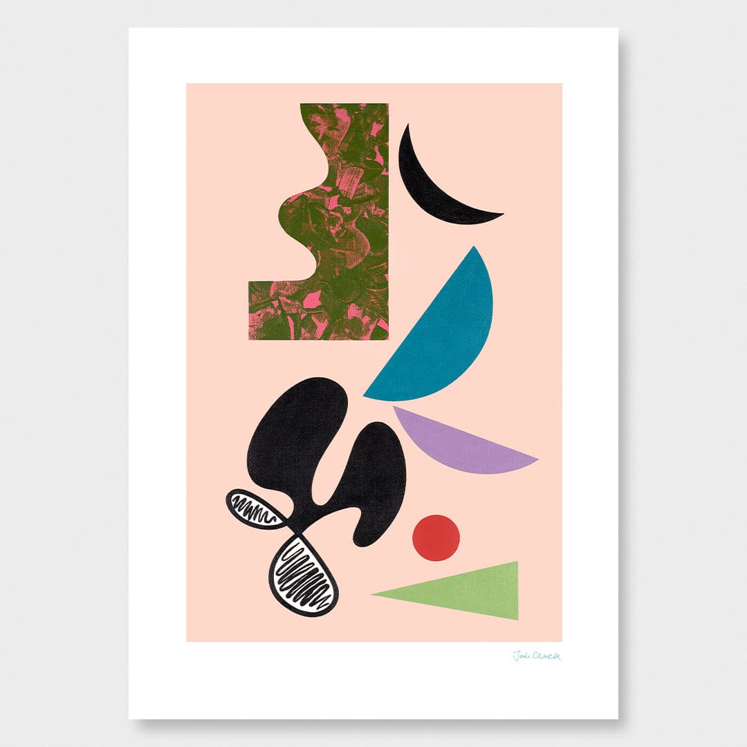 Ambient Pink Art Print by Jodi Clark