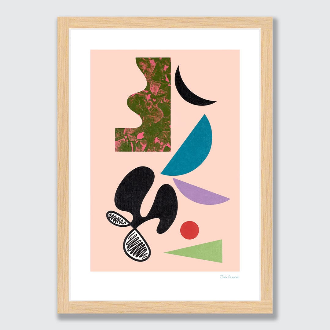 Ambient Pink Art Print by Jodi Clark