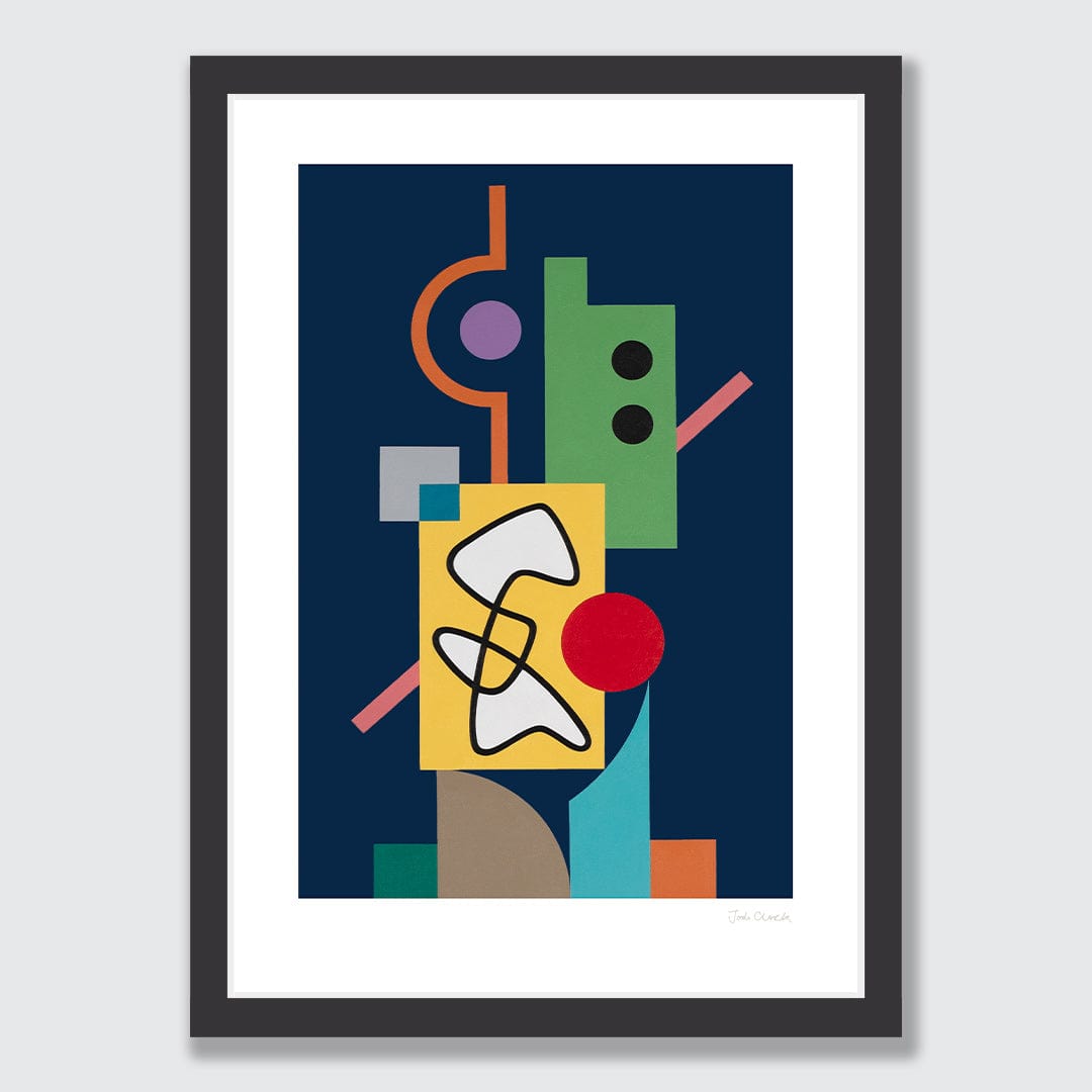 Axon Shuffle Art Print by Jodi Clark