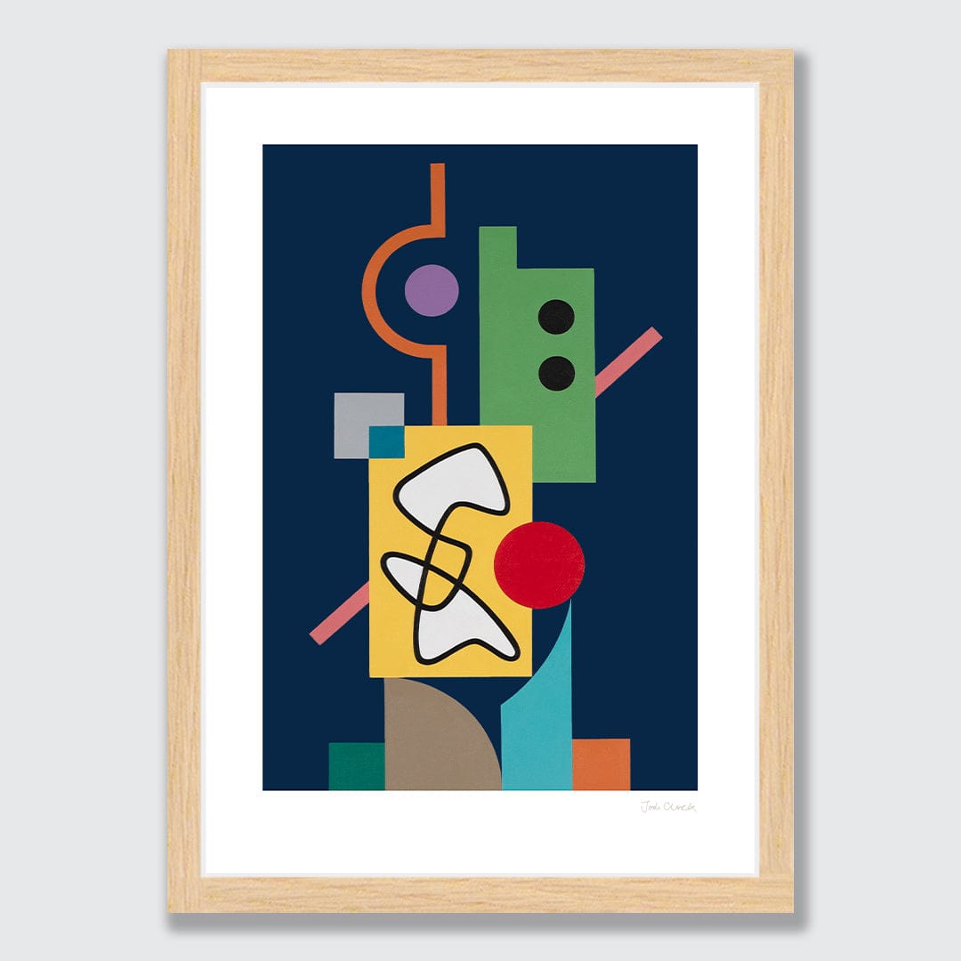 Axon Shuffle Art Print by Jodi Clark