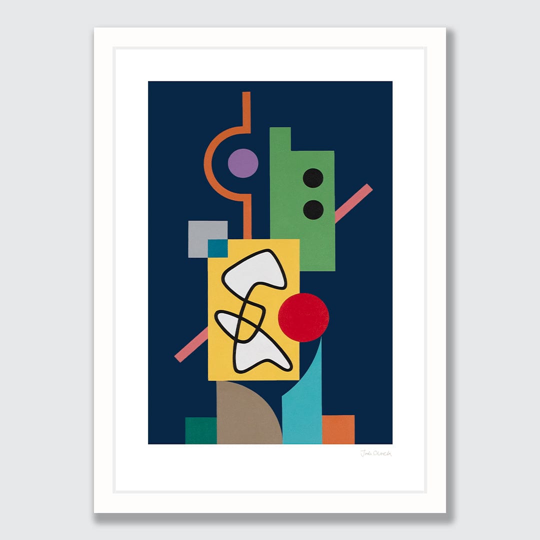 Axon Shuffle Art Print by Jodi Clark