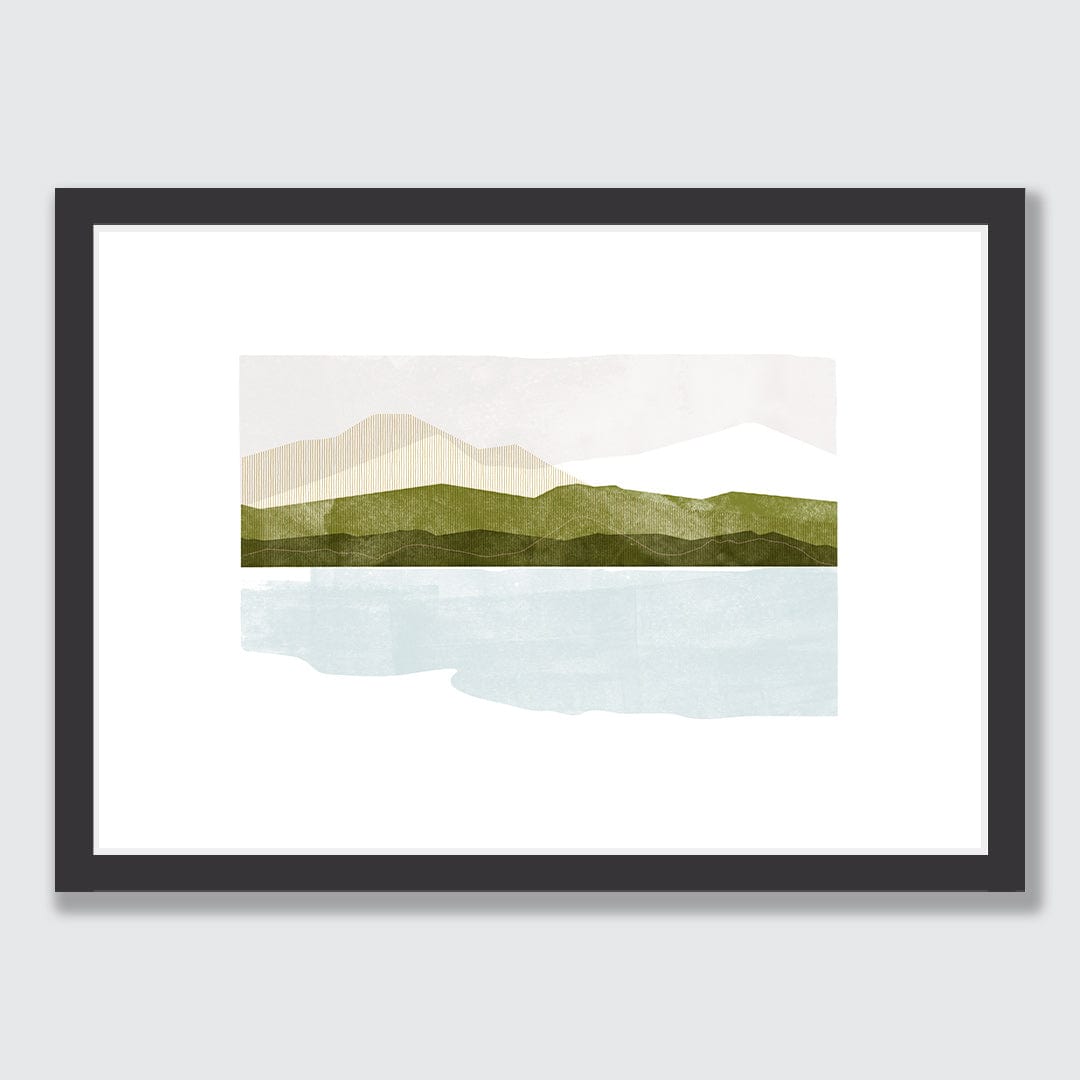 Coastal Lines Art Print by Sarah Parkinson