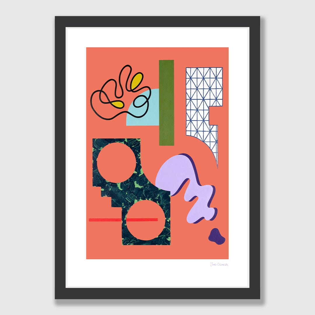 Composition No. 63 Art Print by Jodi Clark