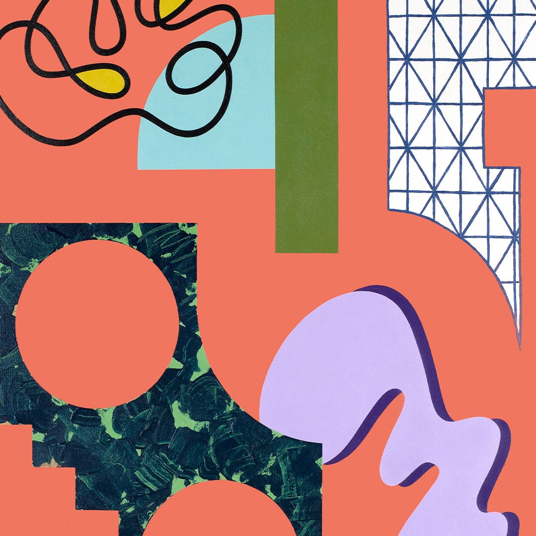 Composition No. 63 Art Print by Jodi Clark