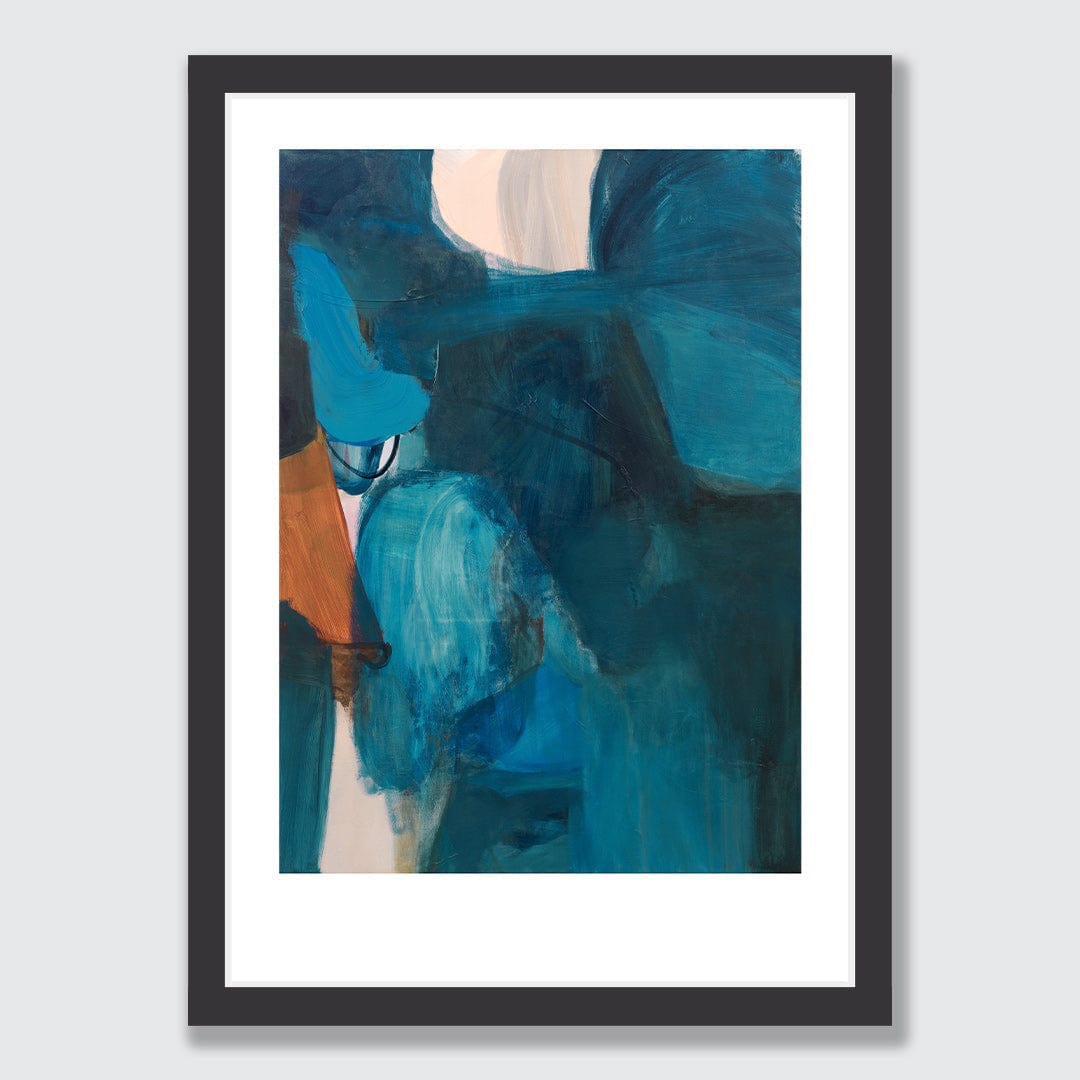 Curve Art Print by Helen Dean