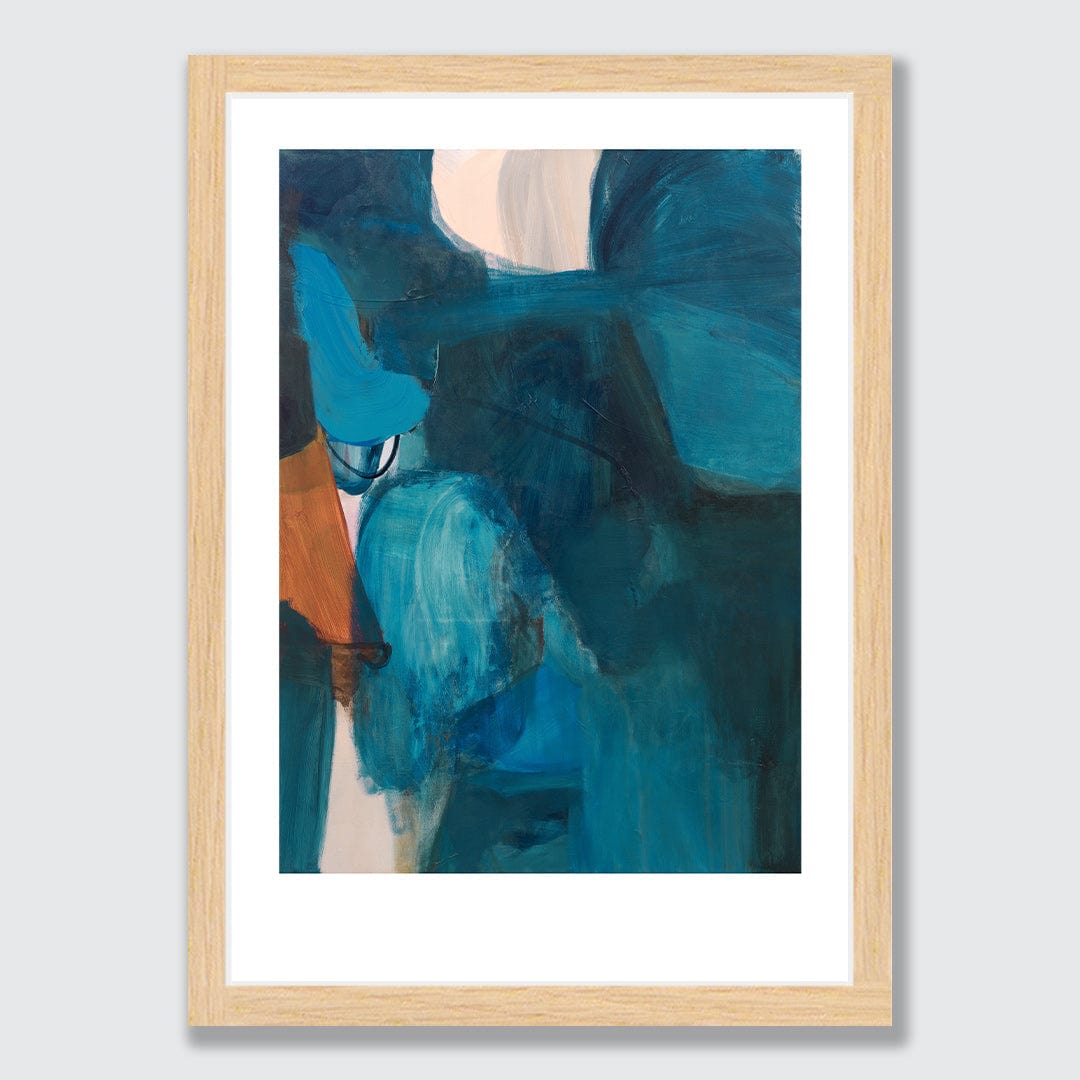 Curve Art Print by Helen Dean