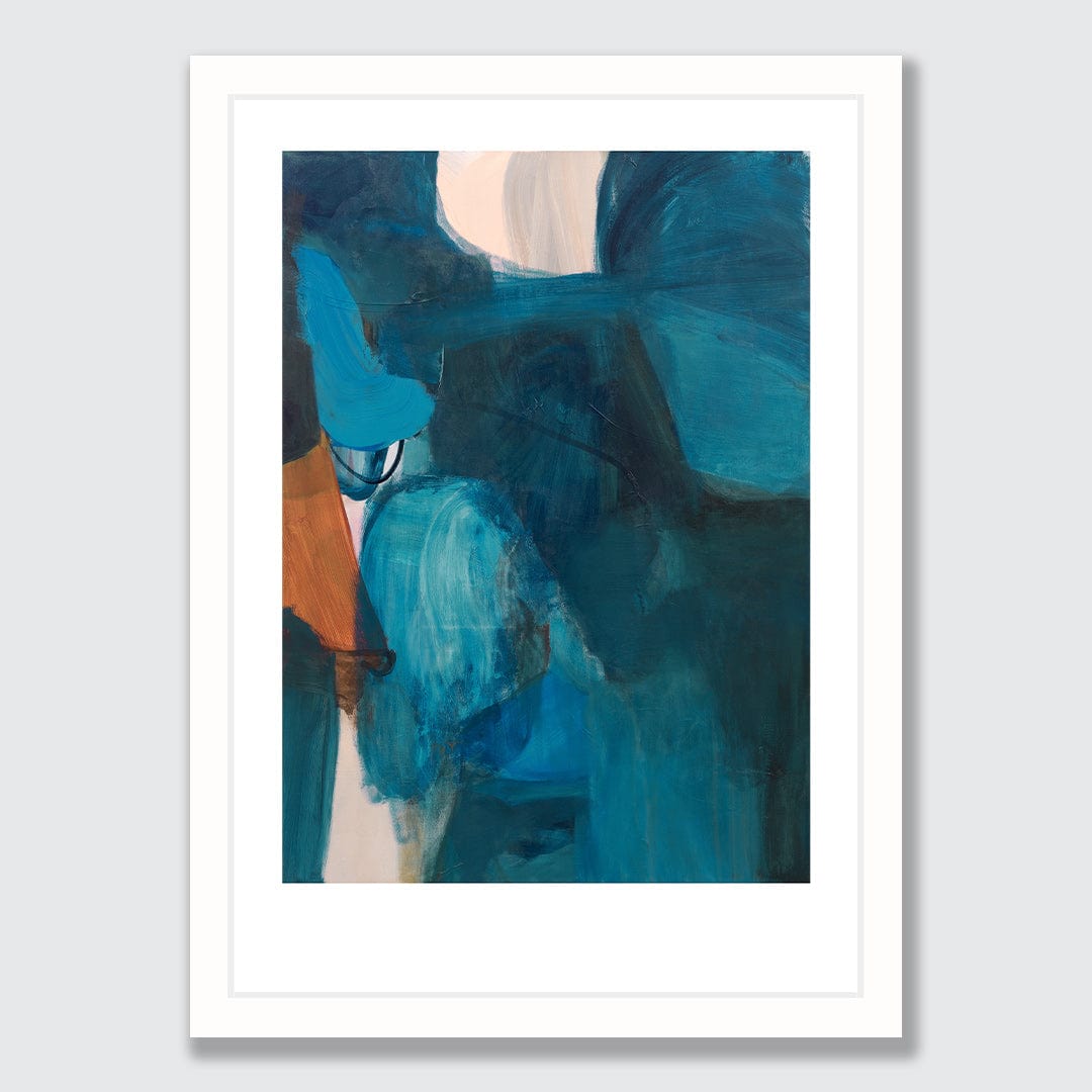 Curve Art Print by Helen Dean