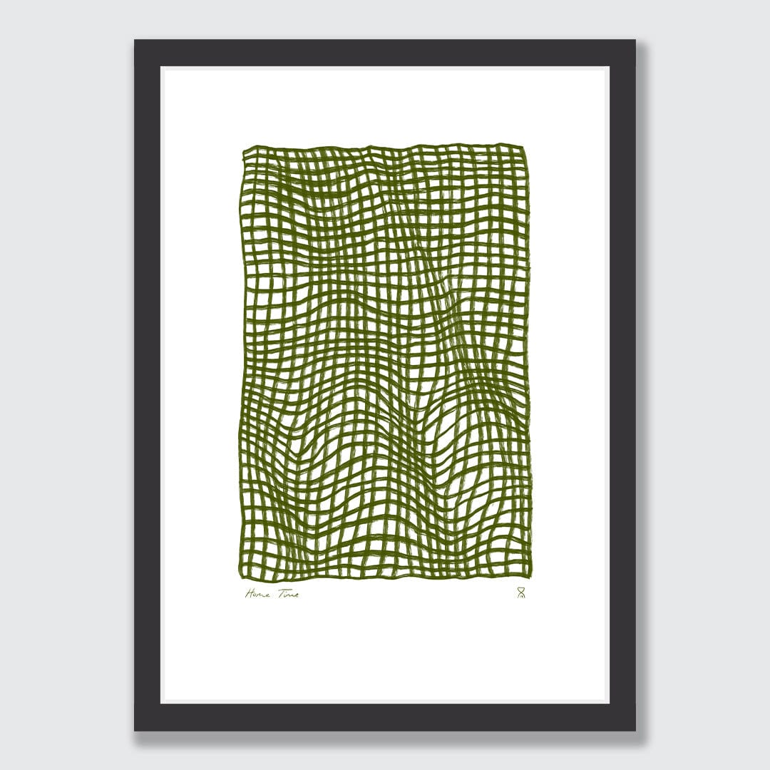 Olive Throw Art Print by Home Time