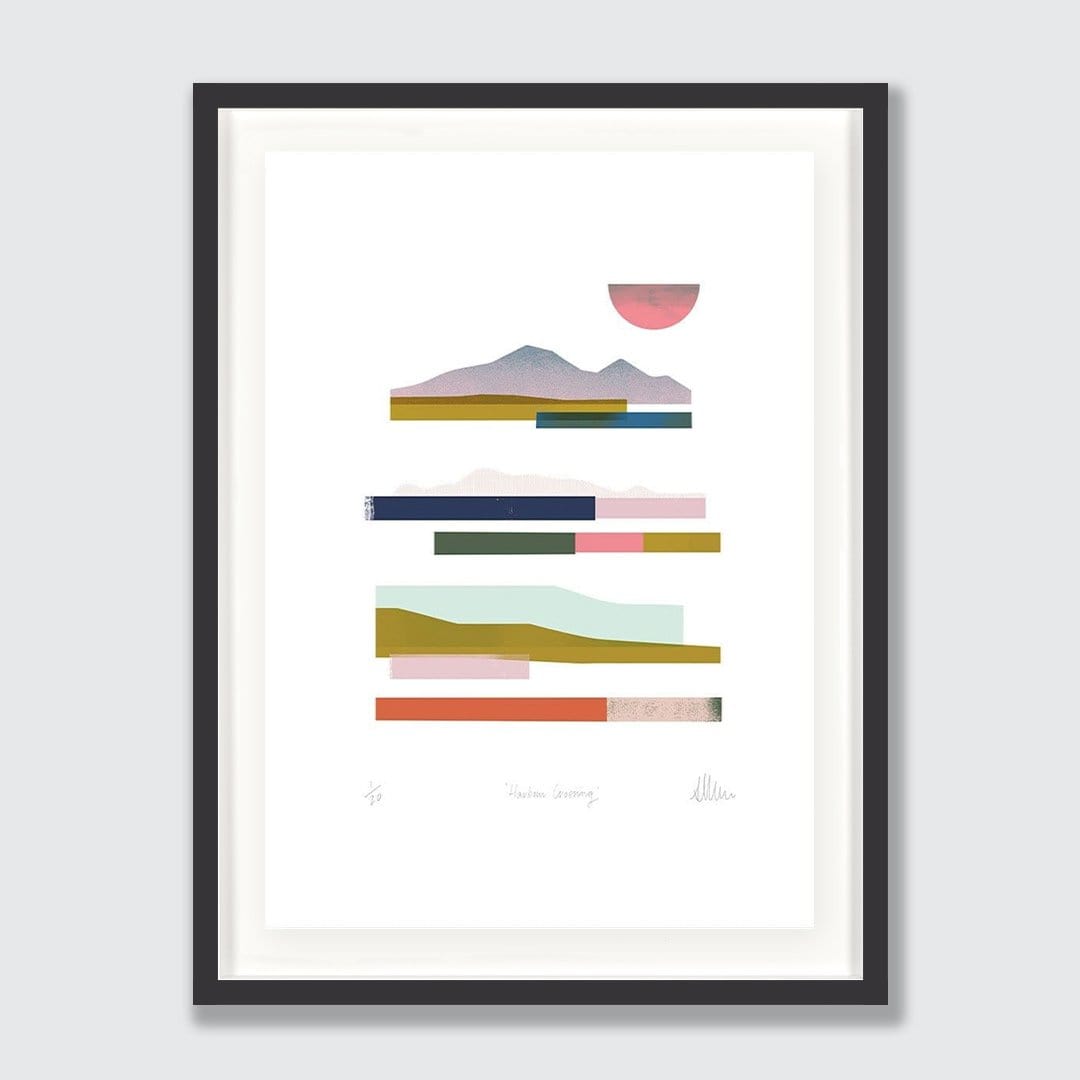 Harbour Crossing Limited Edition Art Print by Sarah Parkinson