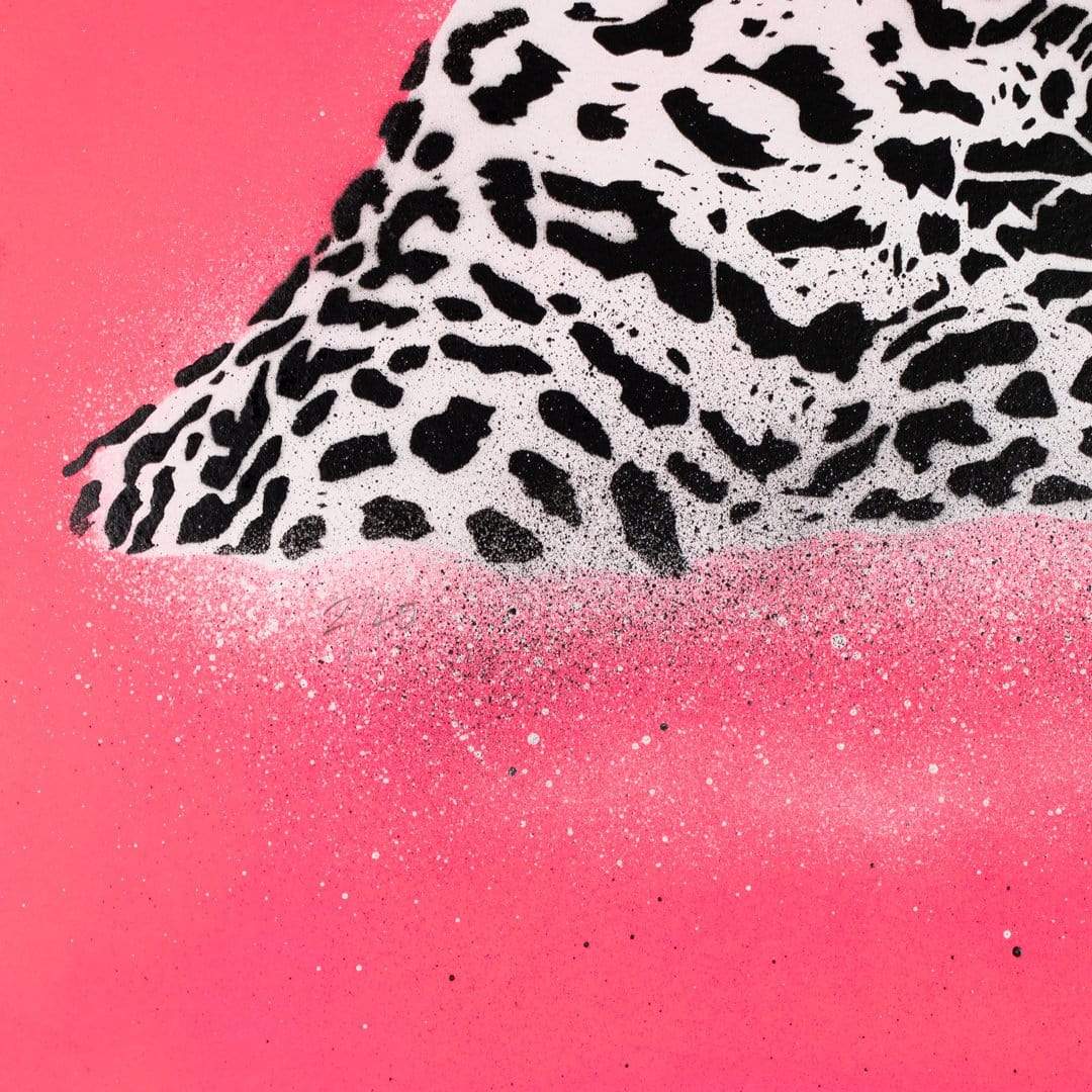 Leopard Pink Aerosol Print by Component