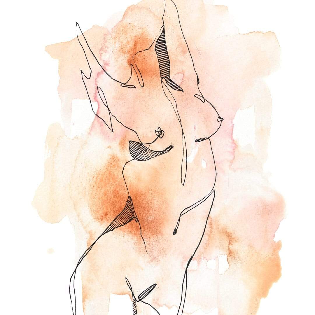 Nude 6 Art Print by Makus Art