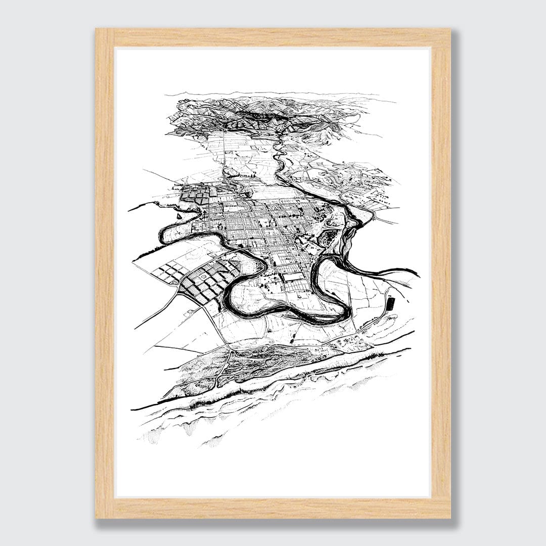 Ōpōtiki Art Print by Citizen Art