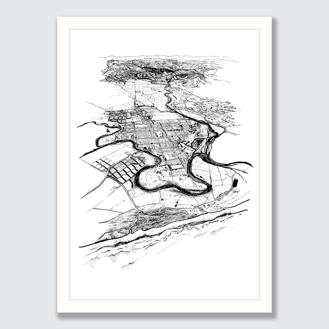 Ōpōtiki Art Print by Citizen Art