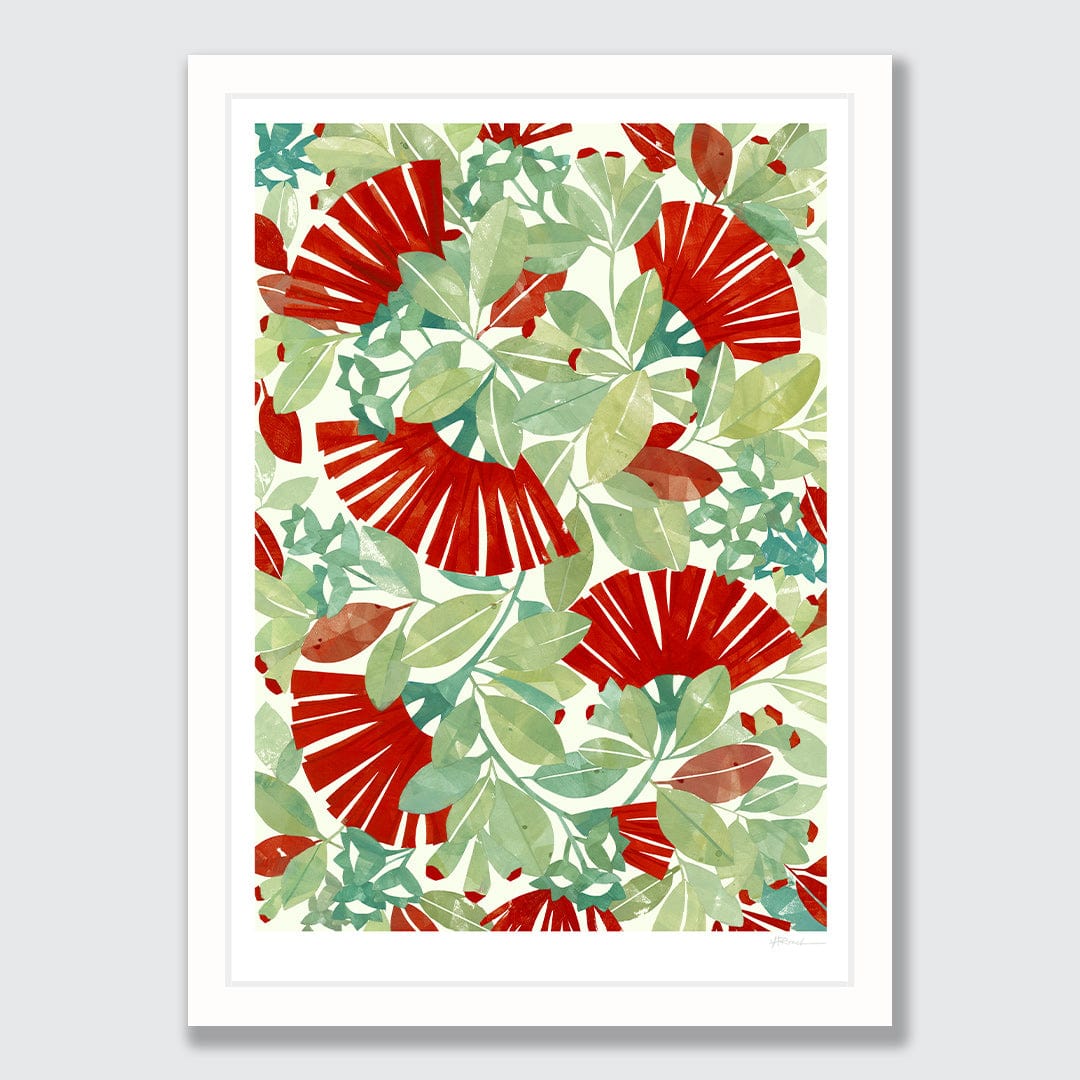 Pohutukawa Art Print by Holly Roach