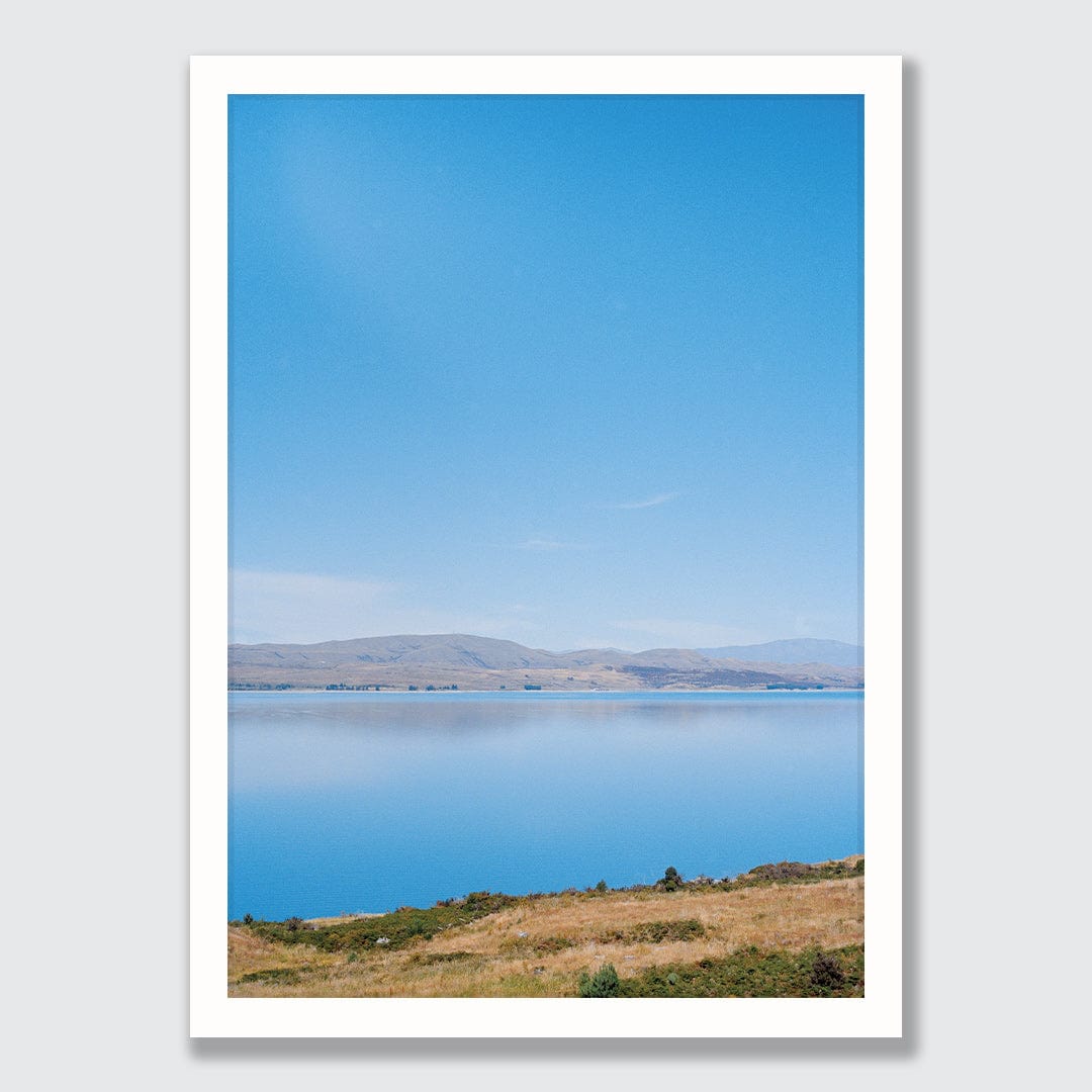 Reflecting at Lake Pukaki Photographic Print by Alice Murray