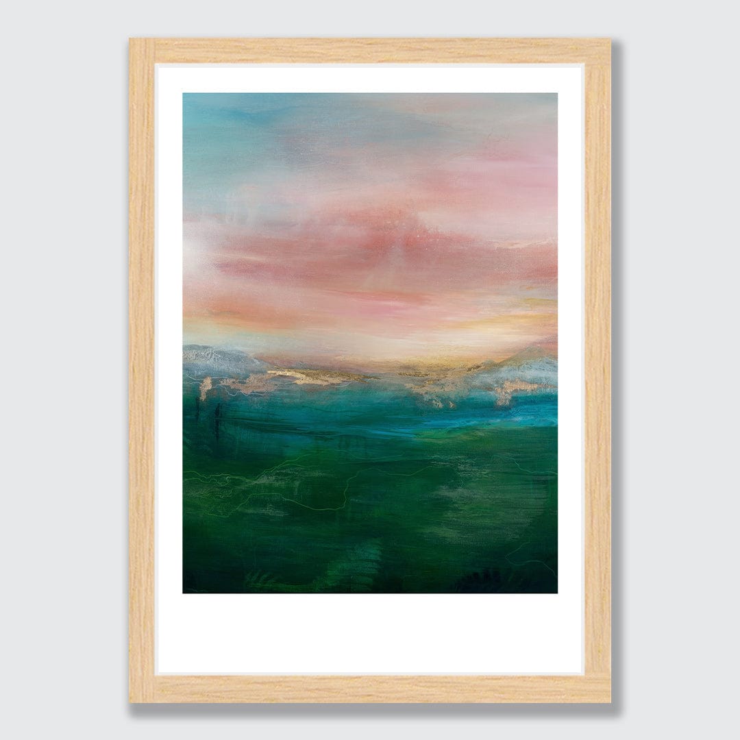 Reside Art Print by Lucy Davidson