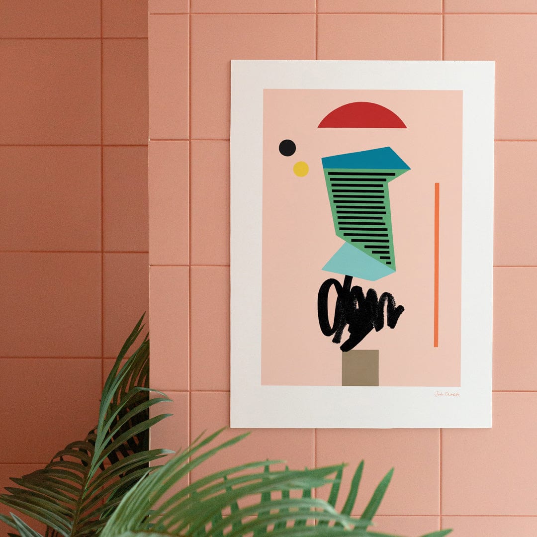 Roseate Art Print by Jodi Clark