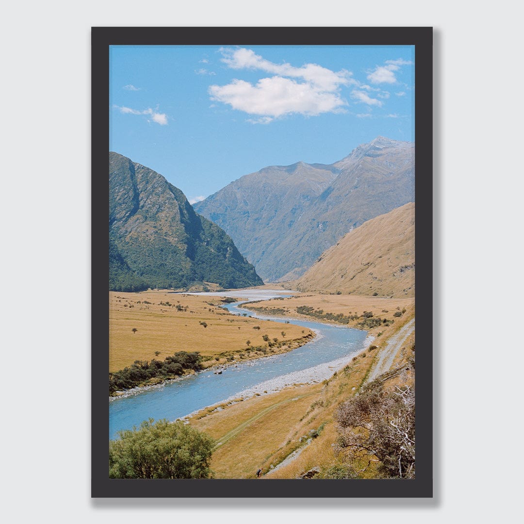Winding River, Mount Aspiring Photographic Print by Alice Murray