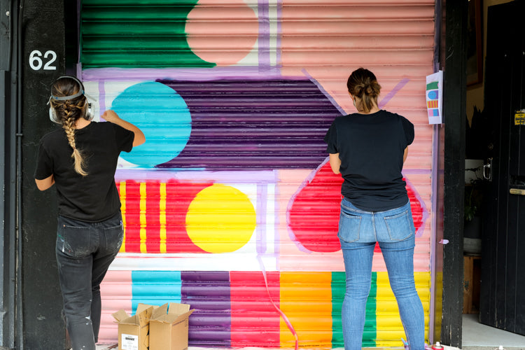 'Same Same But Different' Pride 2021 Mural by Sarah Parkinson