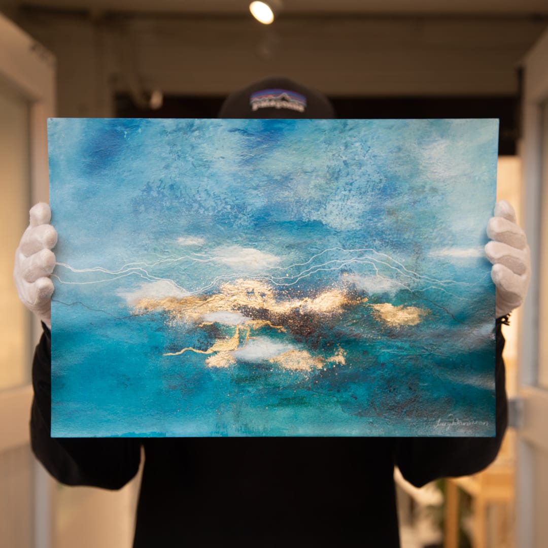 Weekend Tempo by Lucy Davidson - Original Painting