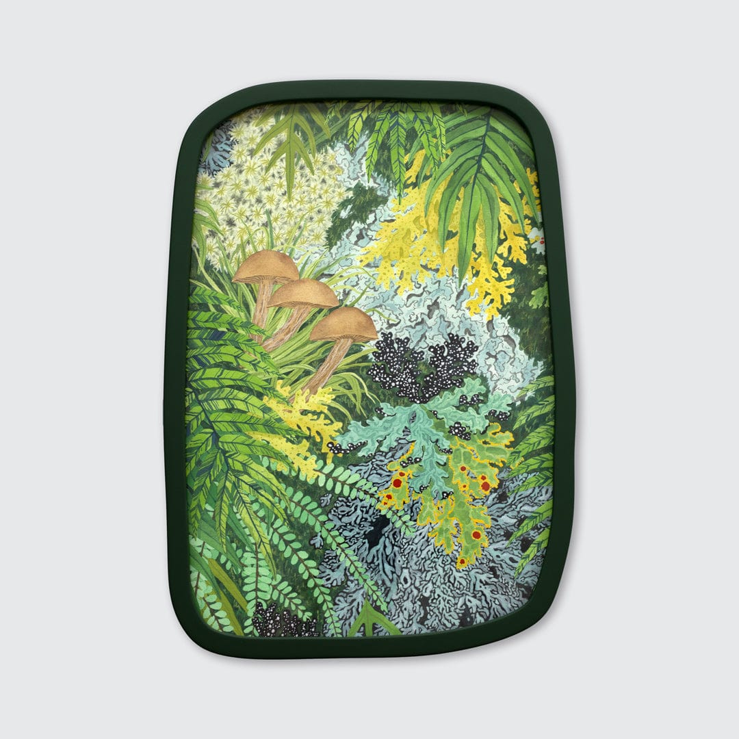 Fronds and Fungi 6 Original Painting by Emma Huia Lovegrove
