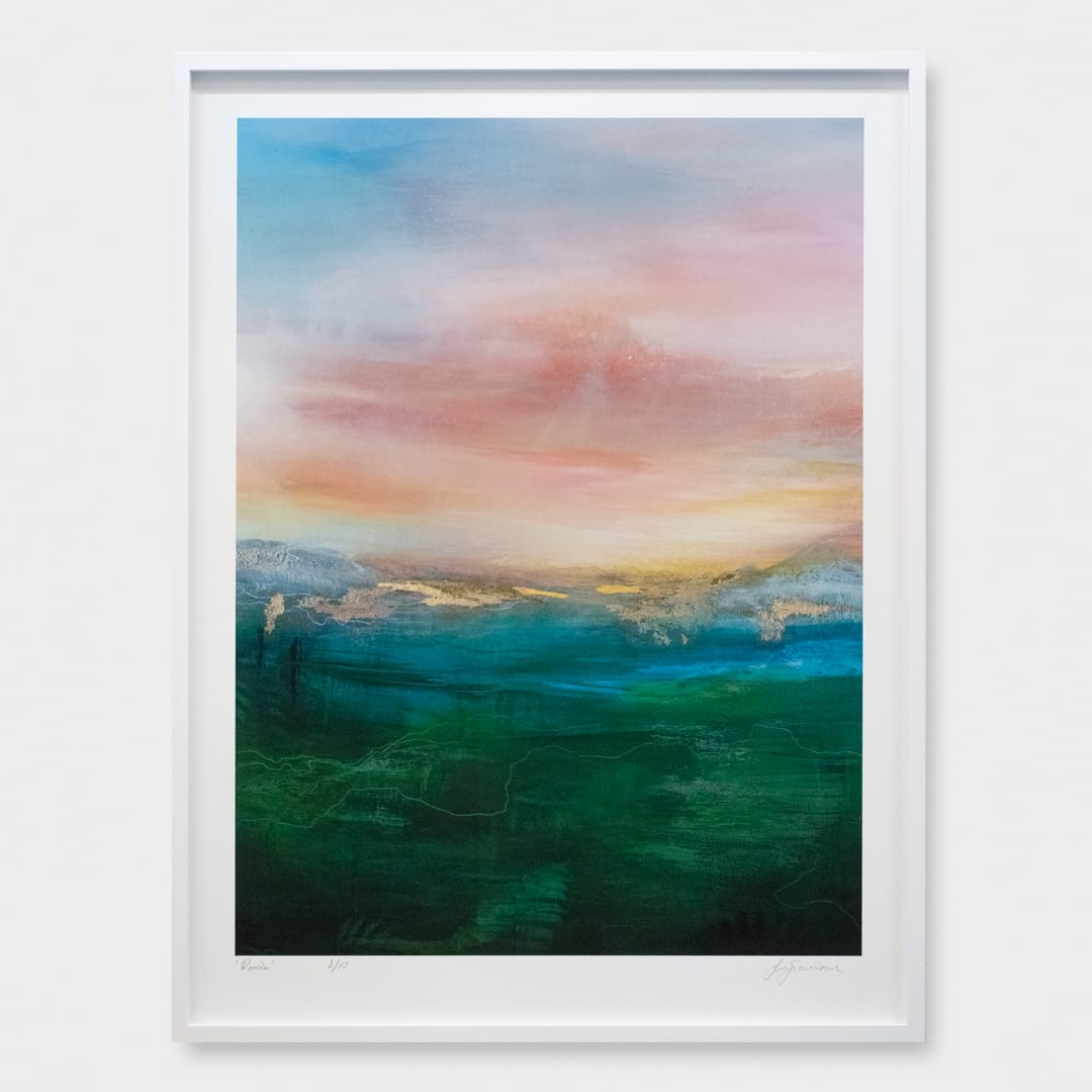 Bespoke Framed Reside Limited Edition Art Print by Lucy Davidson
