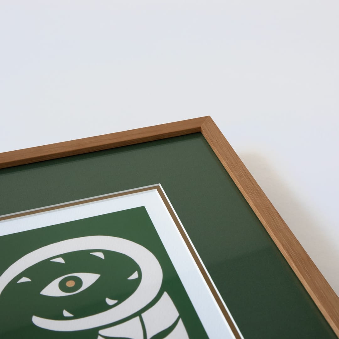 Bespoke Framed Whiro Limited Edition Art Print by Kapowai (Madison Redman)