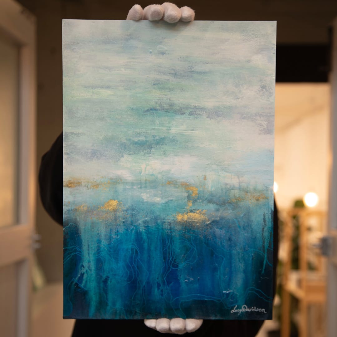 Hauraki Gulf 'At the Docks' by Lucy Davidson - Original Painting