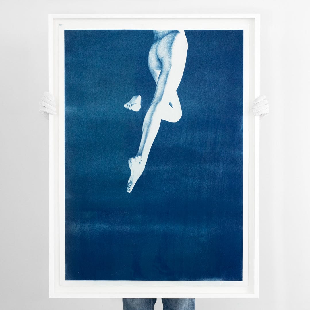 A0 Chiaroscuro Legs 05 Limited Edition Cyanotype by Sophia Jenny