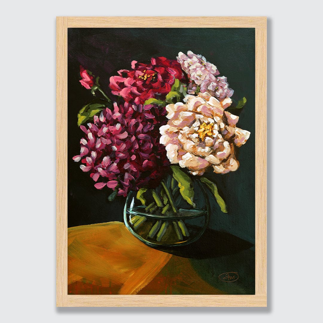 A Light in the Darkness Art Print by Abbey Merson