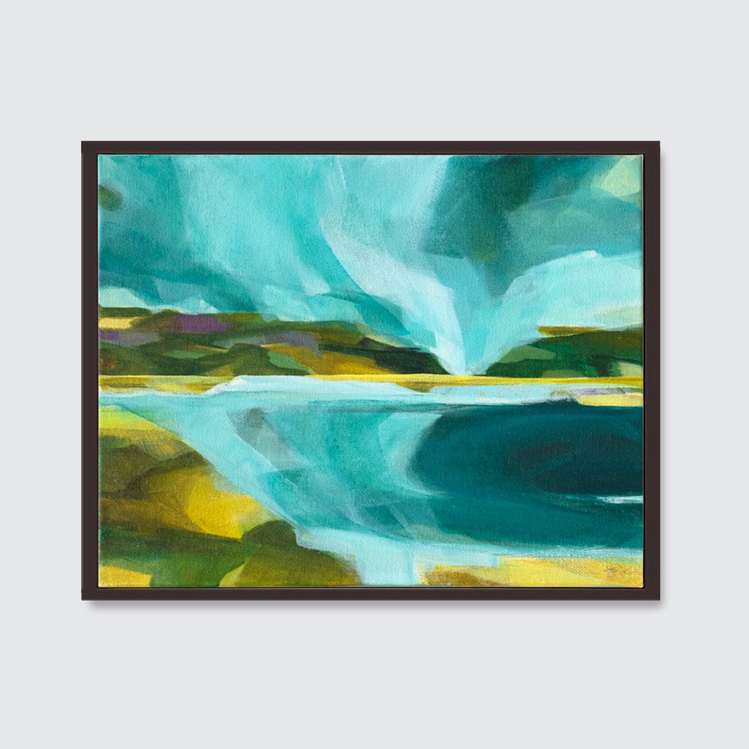 Across The Way Original Painting by Holly Roach