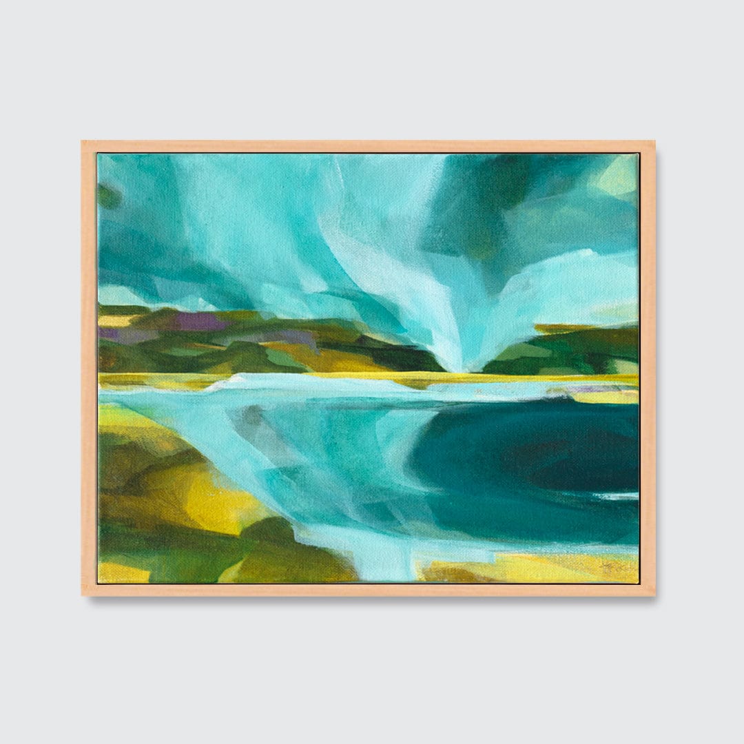 Across The Way Original Painting by Holly Roach