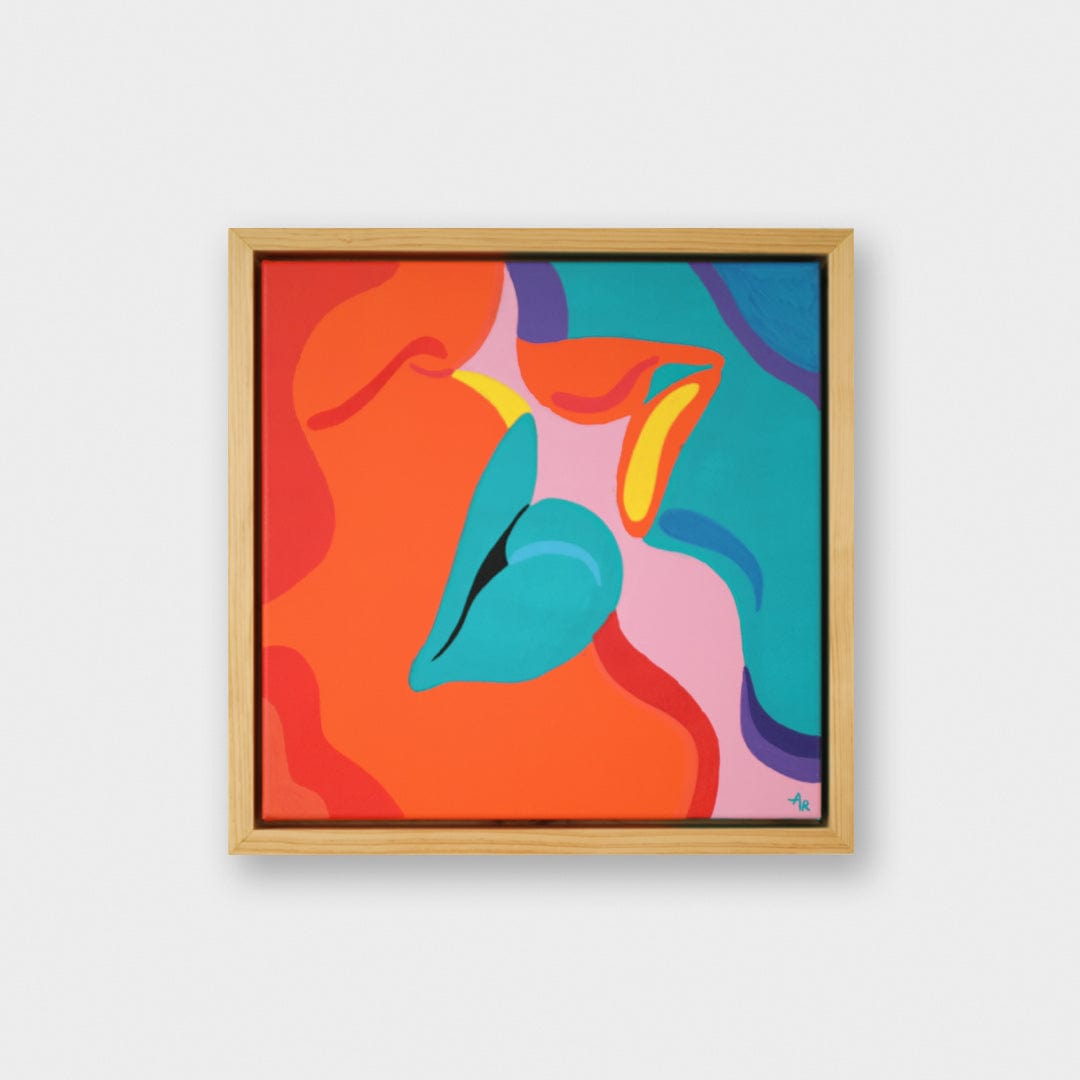 Affection Original Painting by Agate Rubene