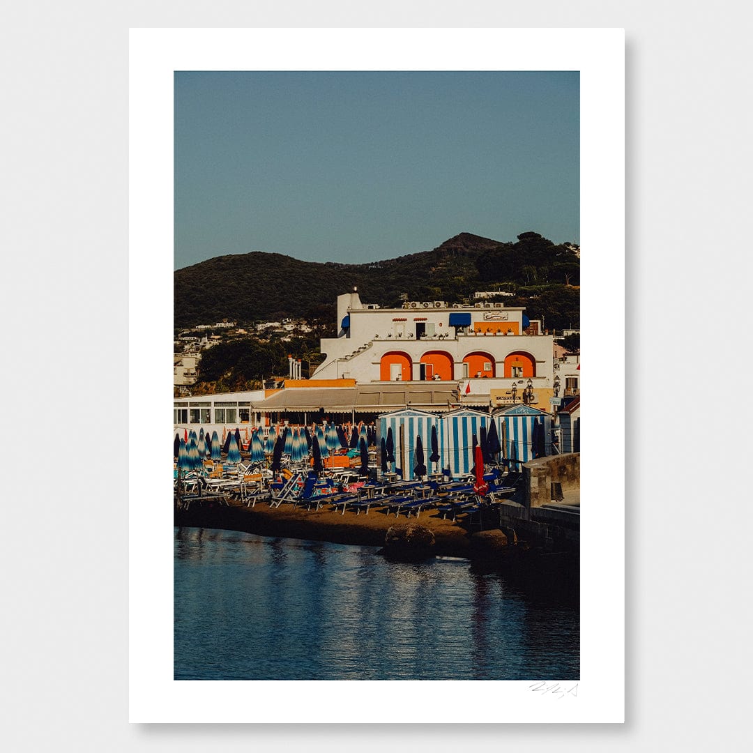 Afternoon in Lacco Ameno Art Print by Jessica Higueras