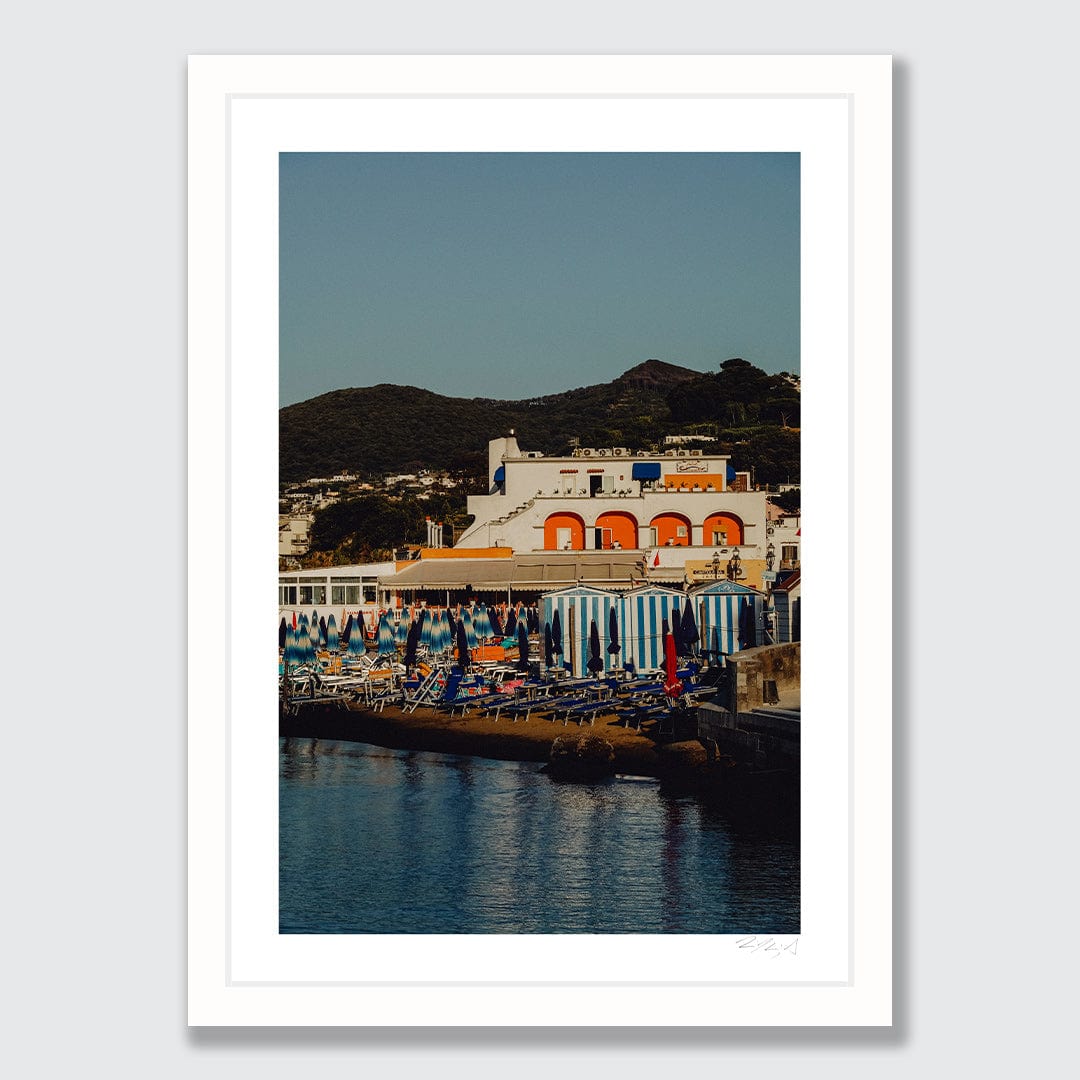 Afternoon in Lacco Ameno Art Print by Jessica Higueras