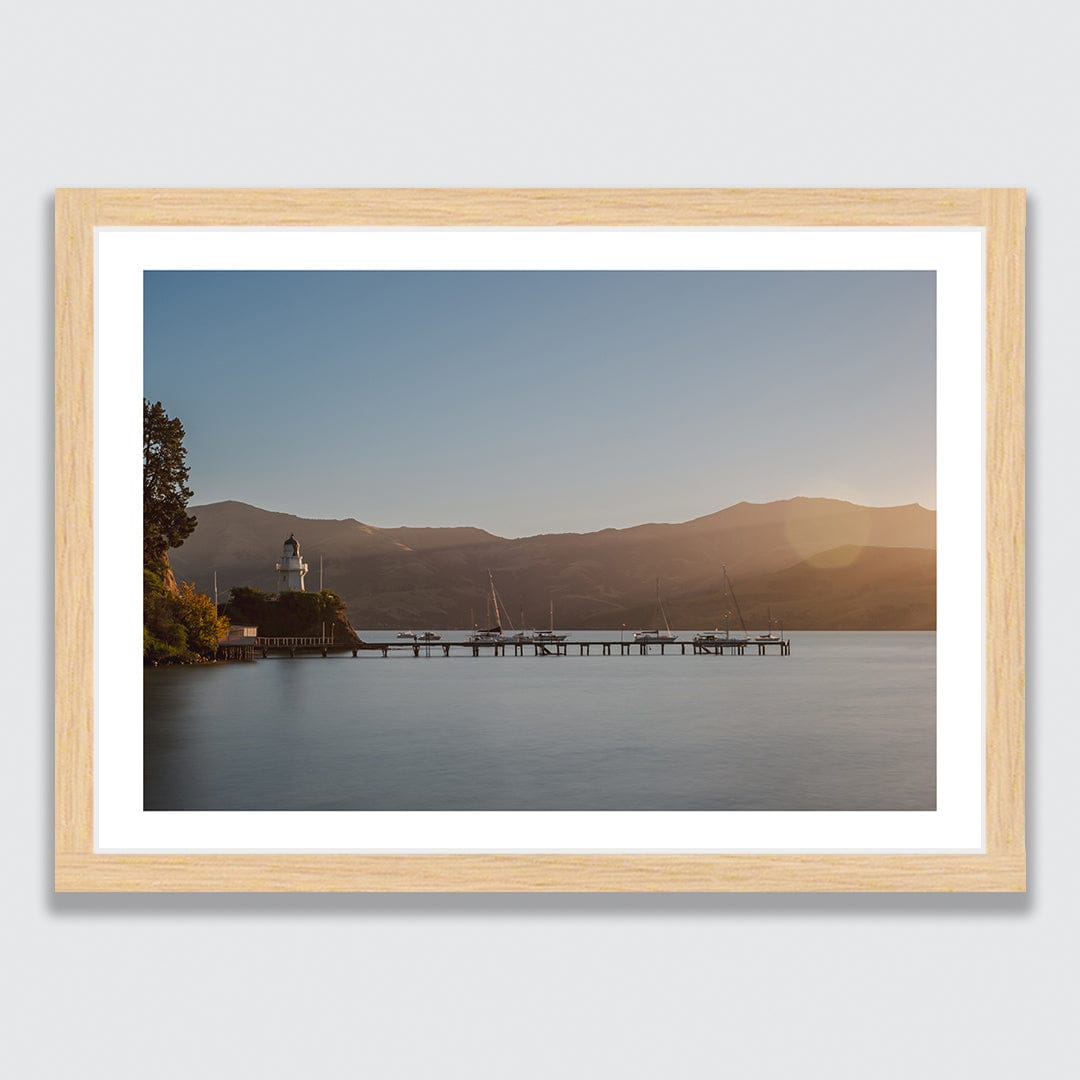 Akaroa Lighthouse Photographic Art Print by Jeremy Senior