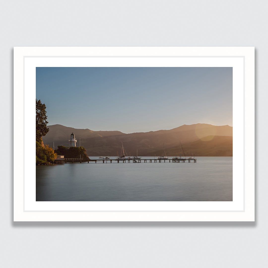 Akaroa Lighthouse Photographic Art Print by Jeremy Senior