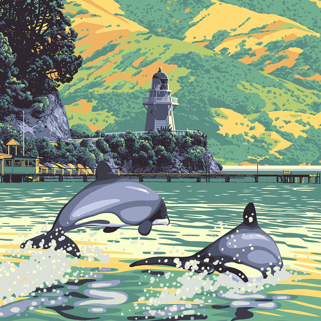 Akaroa Art Print by Ross Murray