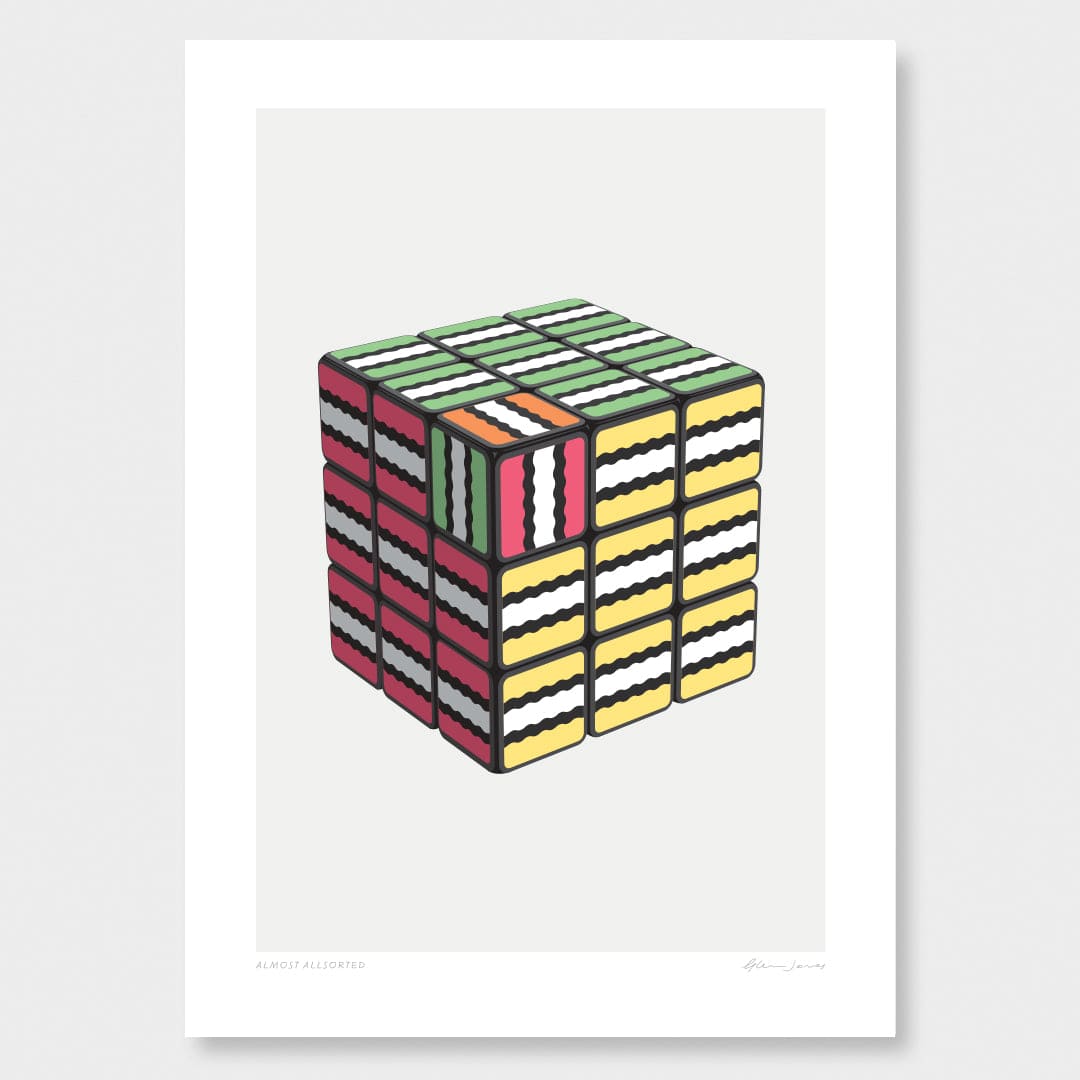 Almost Assorted Art Print by Glenn Jones