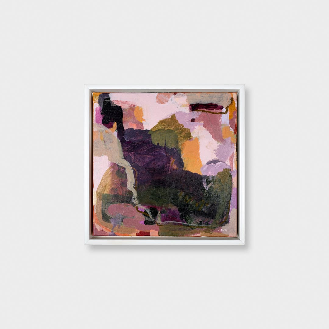 Amethyst Original Painting by Lucy Rice