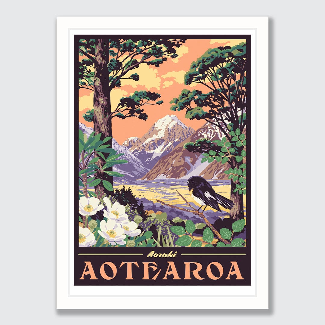 Aoraki Art Print by Ross Murray