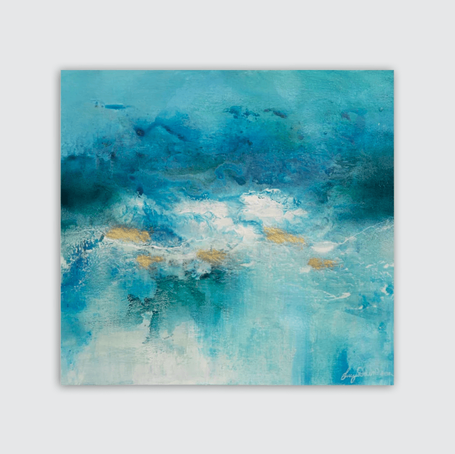 Return III by Lucy Davidson - Original Painting Test
