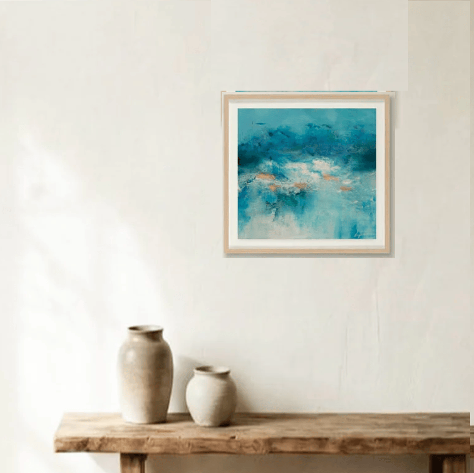 Return III by Lucy Davidson - Original Painting Test